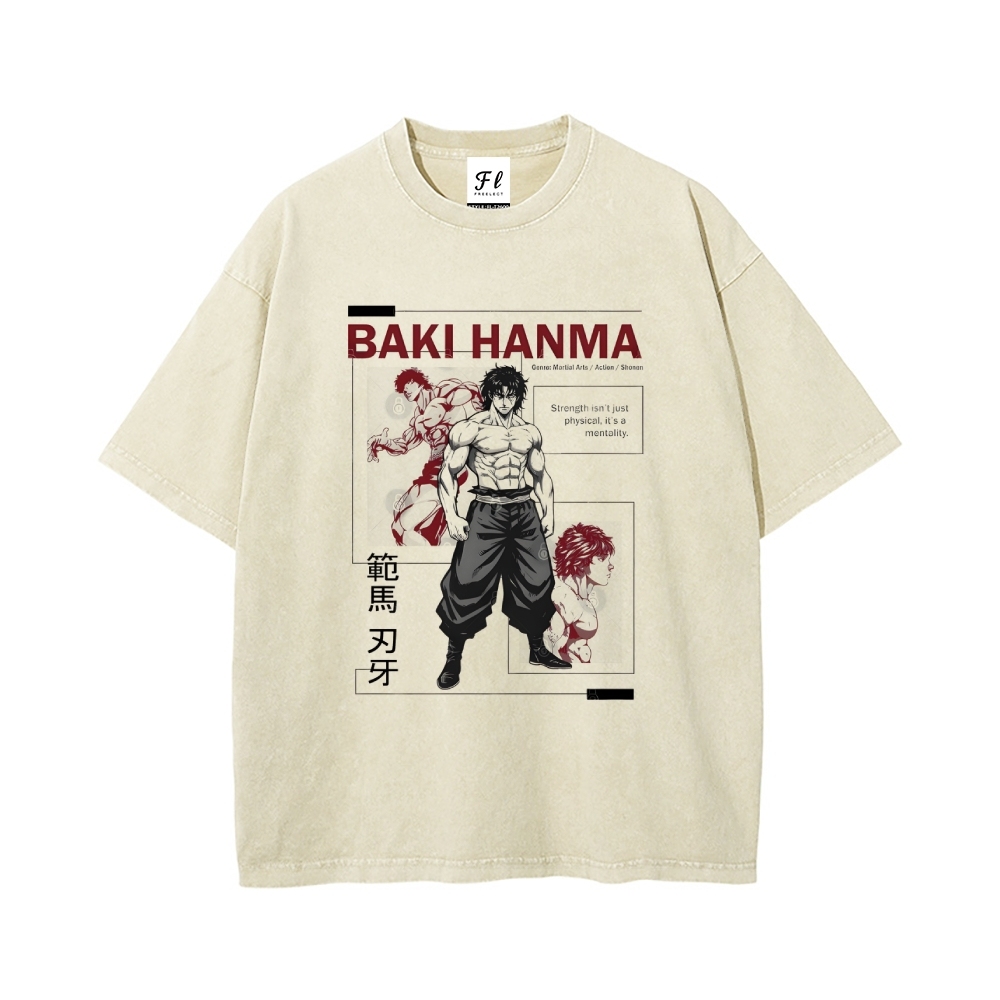 Vintage Oversized T-Shirt Baki