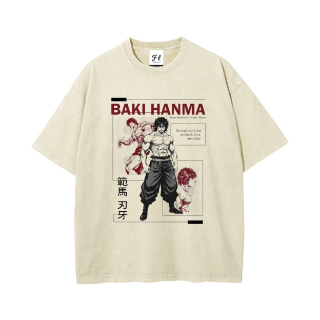 Vintage Oversized T-Shirt Baki