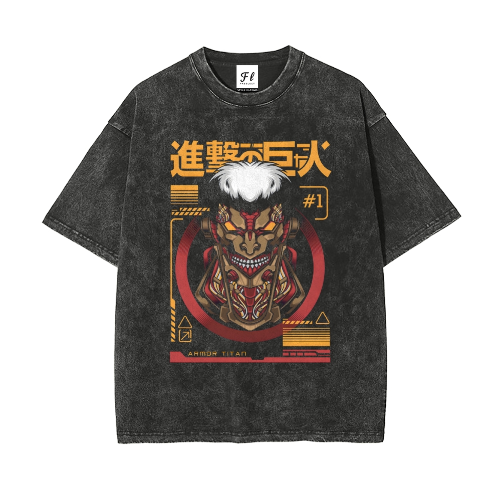 Vintage Oversized T-Shirt Attack On Titan