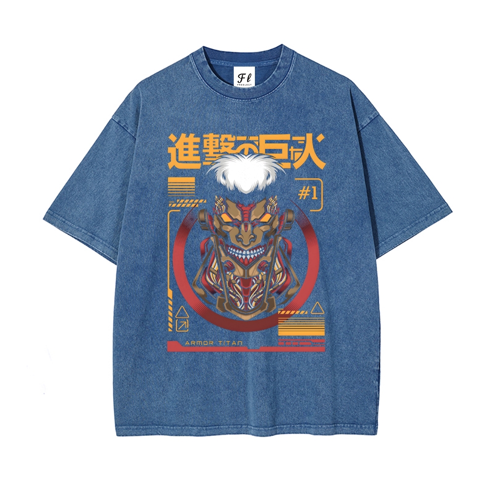 Vintage Oversized T-Shirt Attack On Titan