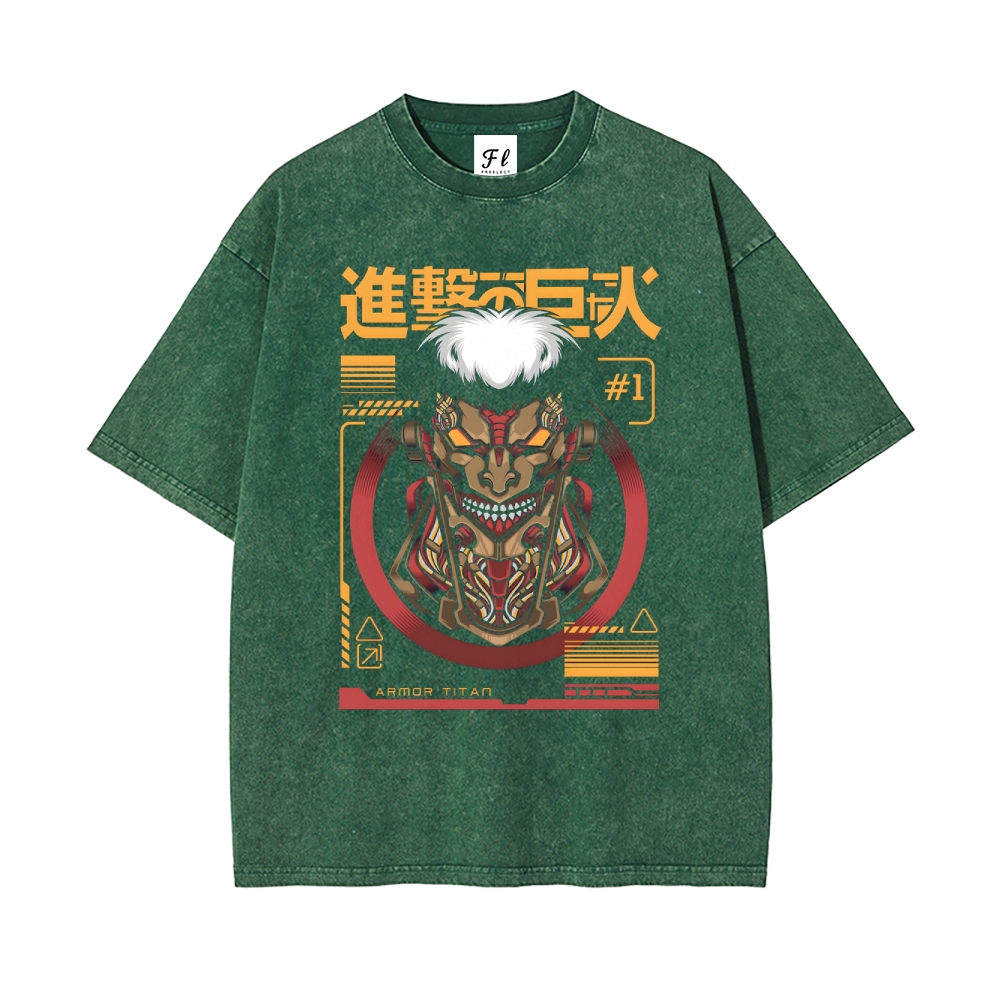 Vintage Oversized T-Shirt Attack On Titan