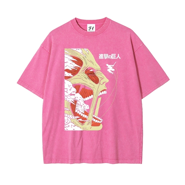 Vintage Oversized T-Shirt Attack On Titan