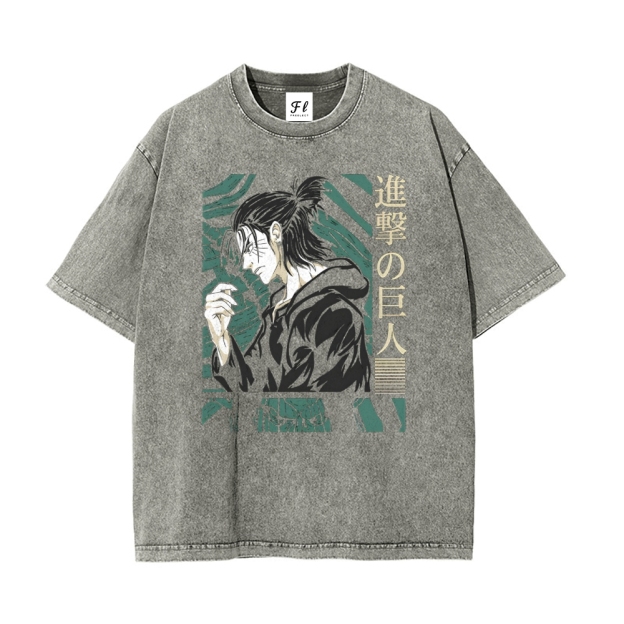 Vintage Oversized T-Shirt Attack On Titan