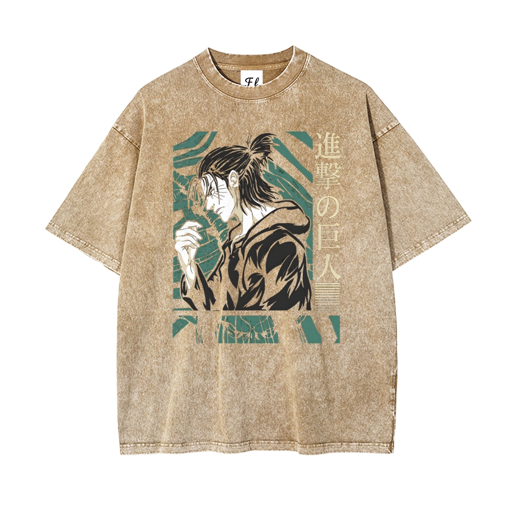 Vintage Oversized T-Shirt Attack On Titan