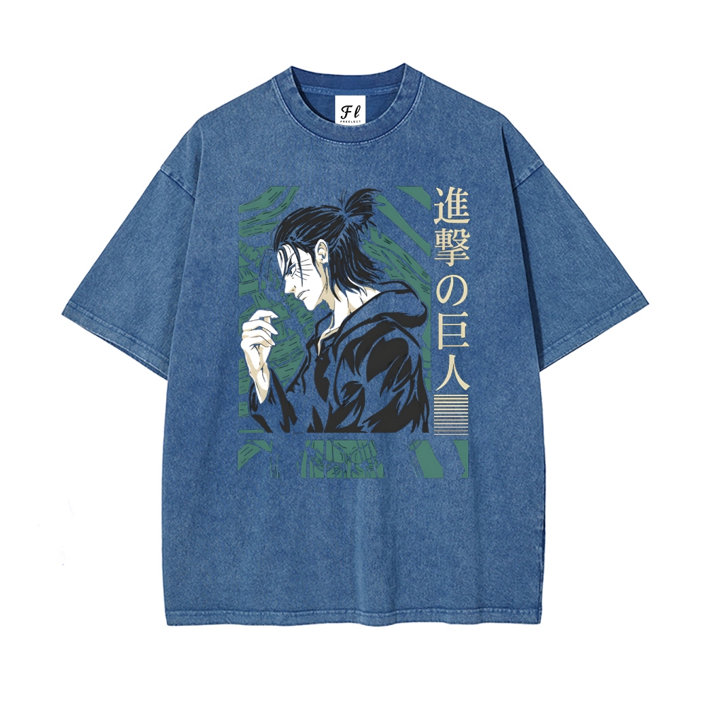 Vintage Oversized T-Shirt Attack On Titan
