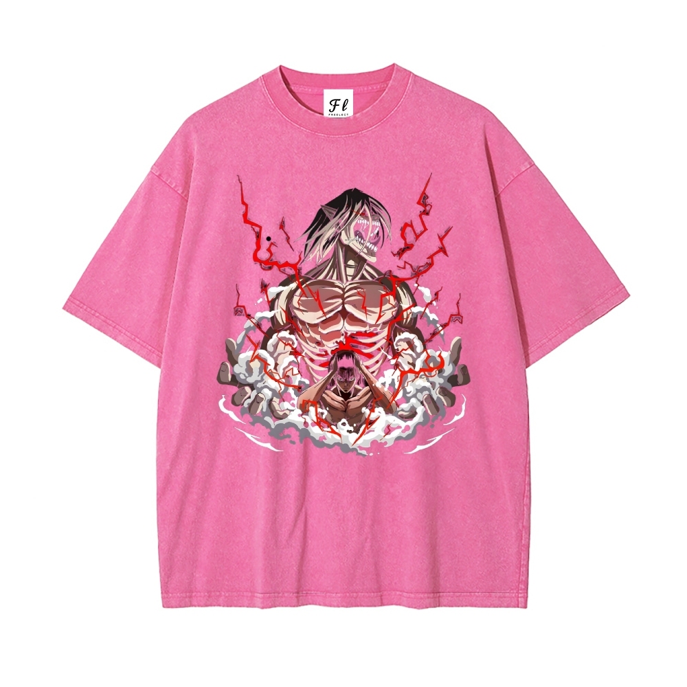 Vintage Oversized T-Shirt Attack On Titan