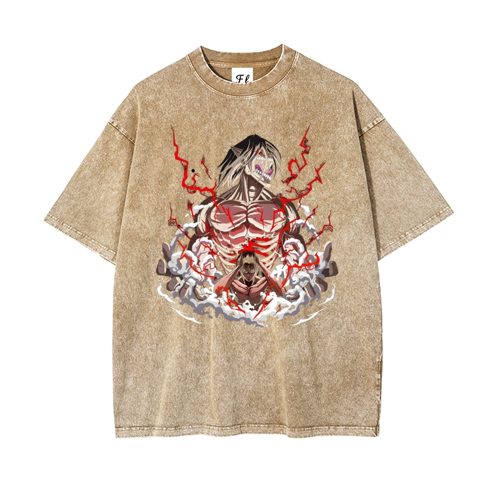 Vintage Oversized T-Shirt Attack On Titan