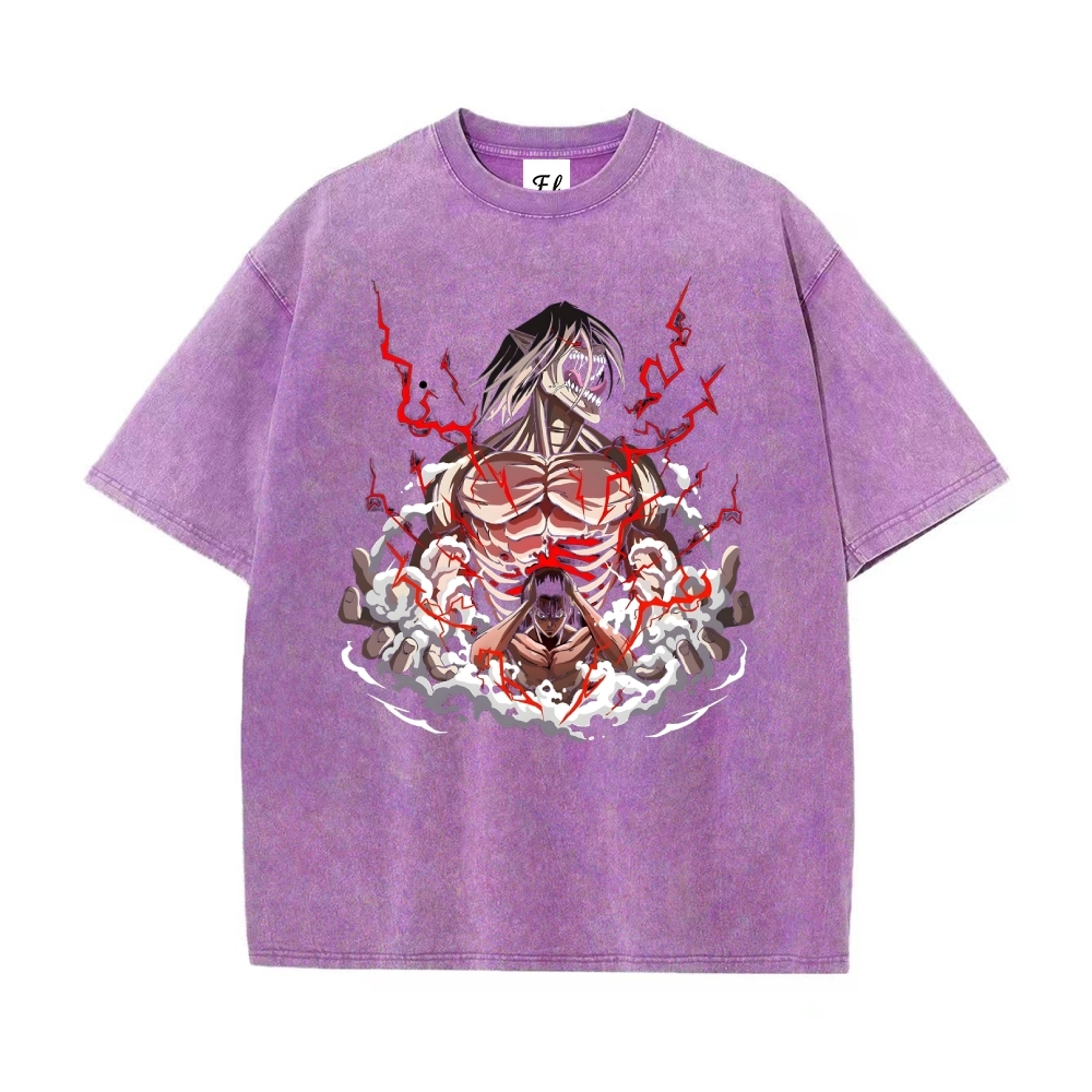 Vintage Oversized T-Shirt Attack On Titan