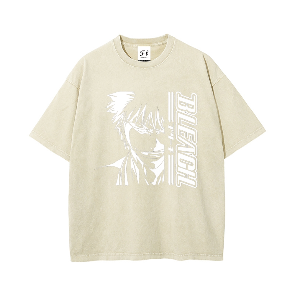 Vintage Oversized T-Shirt Bleach