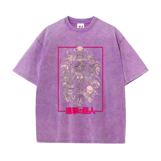 Vintage Oversized T-Shirt Attack On Titan