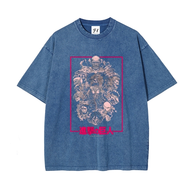 Vintage Oversized T-Shirt Attack On Titan