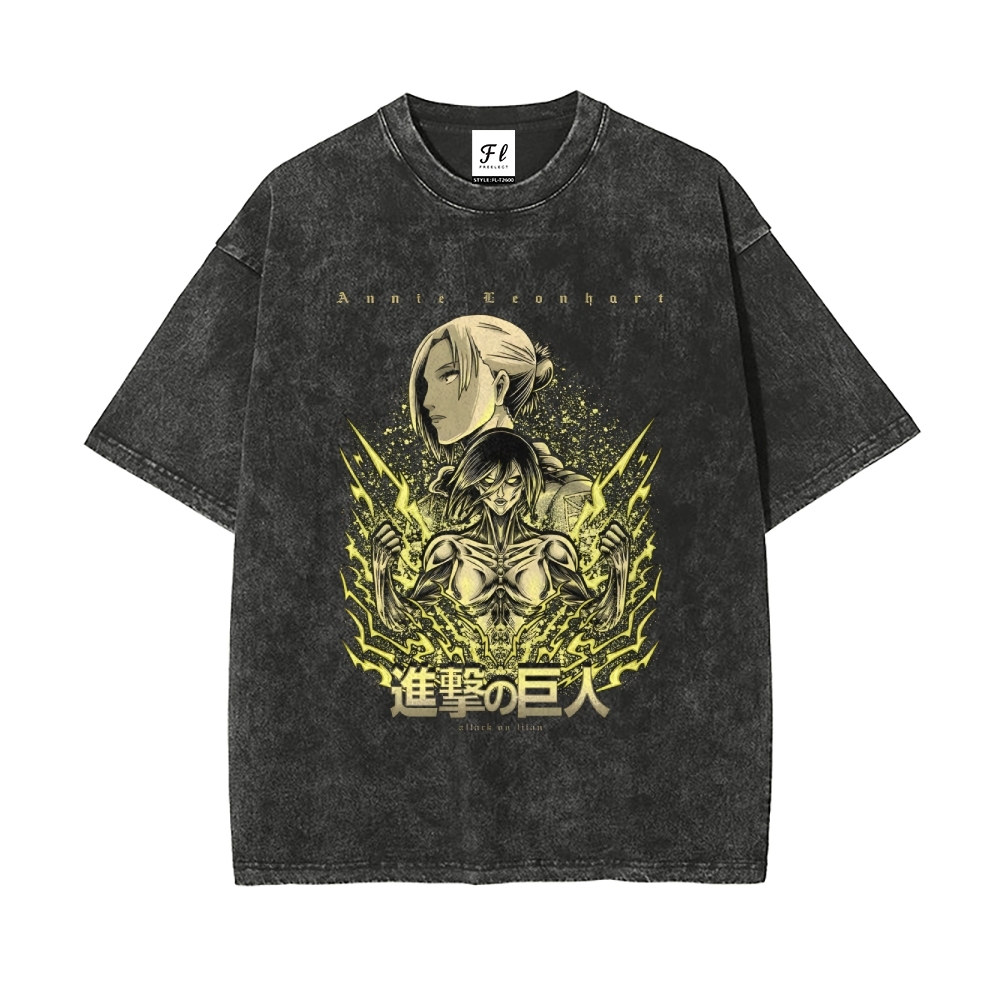 Vintage Oversized T-Shirt Attack On Titan