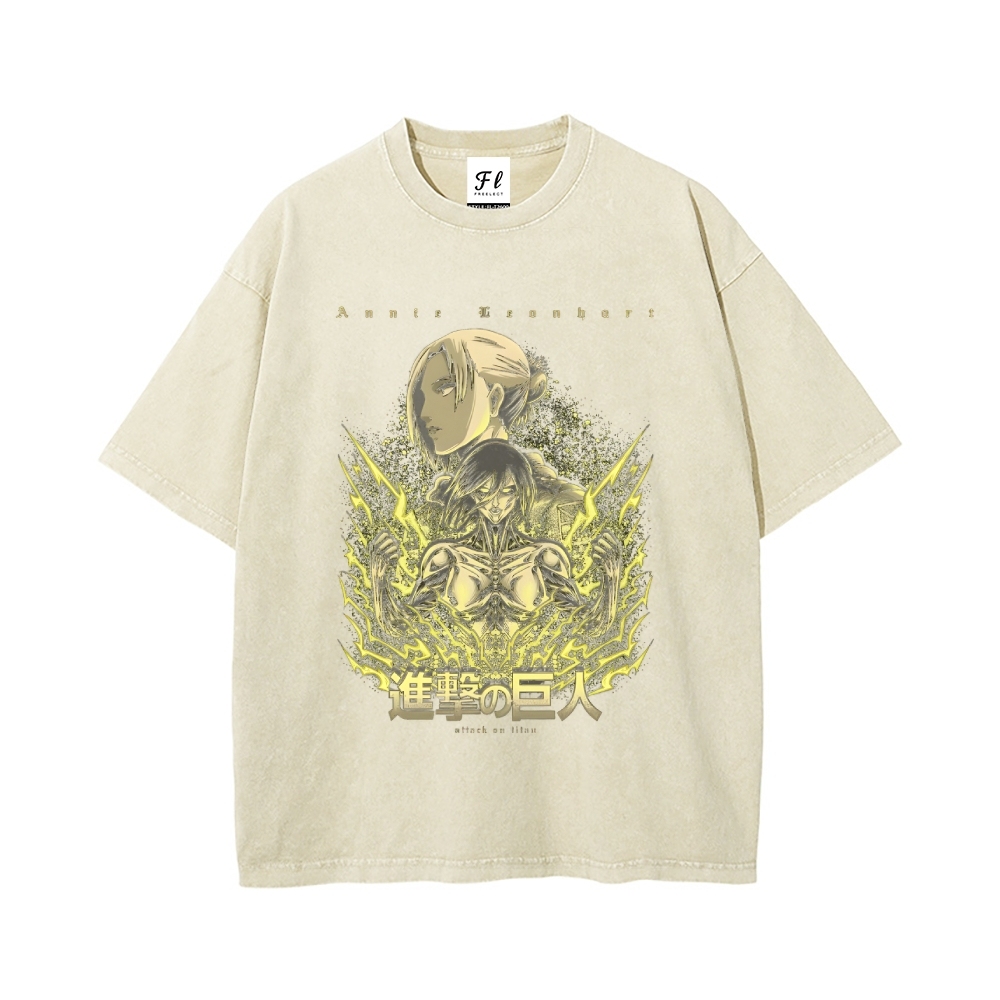 Vintage Oversized T-Shirt Attack On Titan