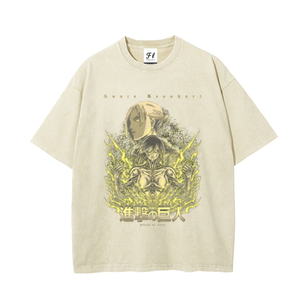 Vintage Oversized T-Shirt Attack On Titan