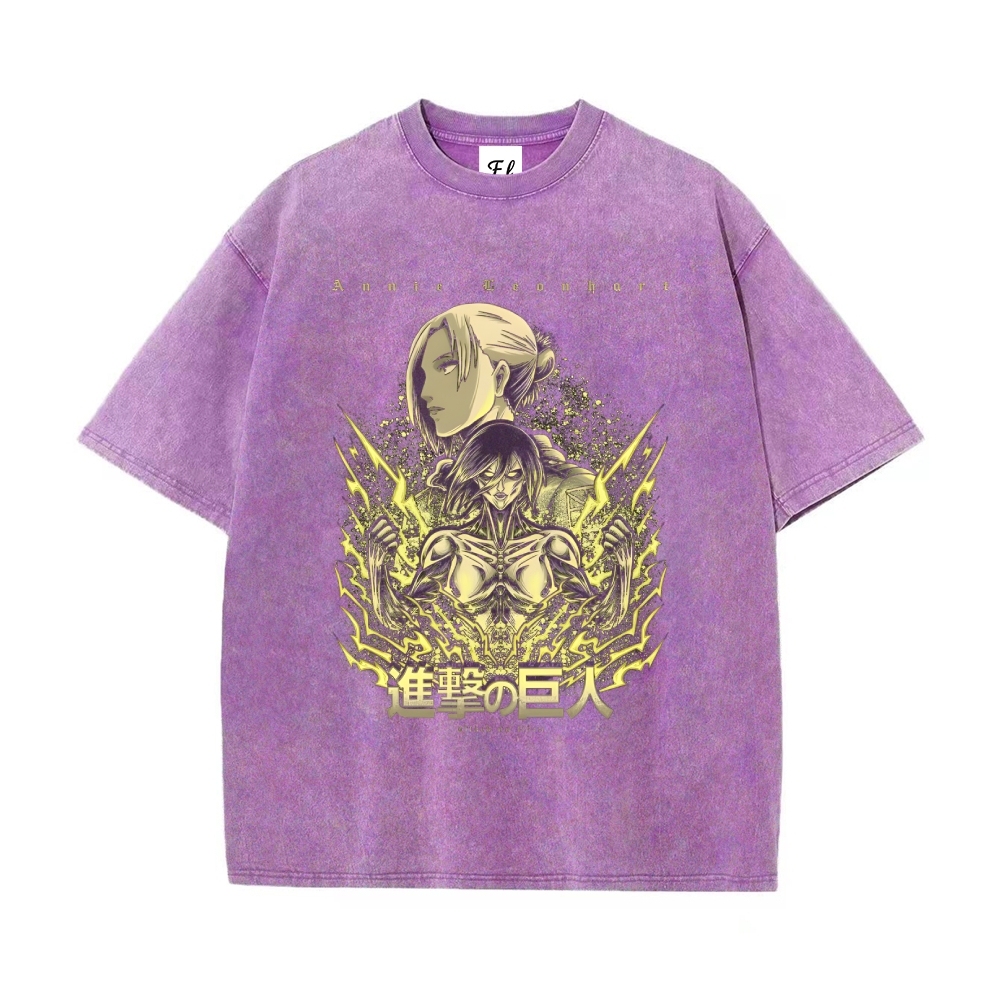 Vintage Oversized T-Shirt Attack On Titan