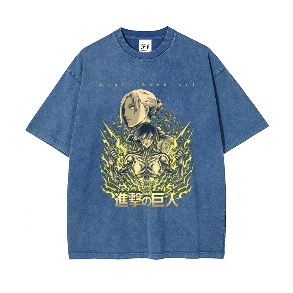 Vintage Oversized T-Shirt Attack On Titan