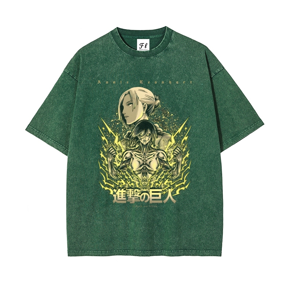 Vintage Oversized T-Shirt Attack On Titan