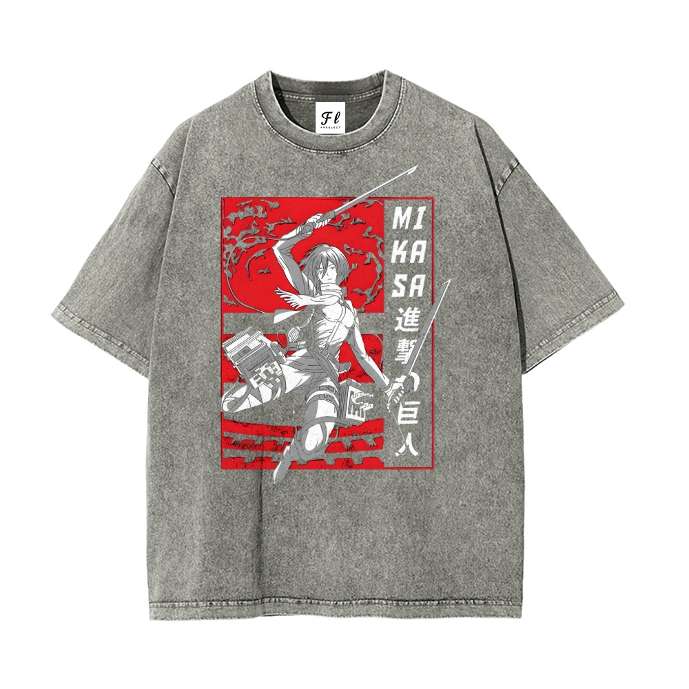 Vintage Oversized T-Shirt Attack On Titan