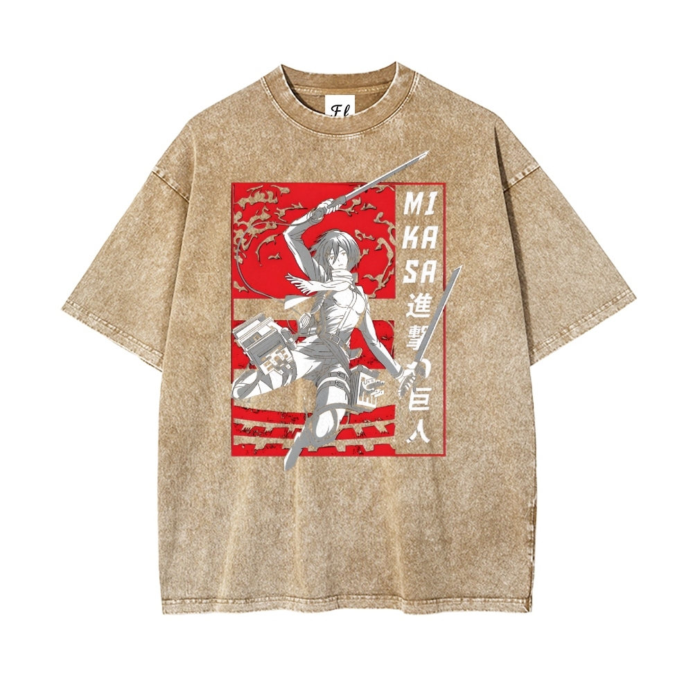 Vintage Oversized T-Shirt Attack On Titan