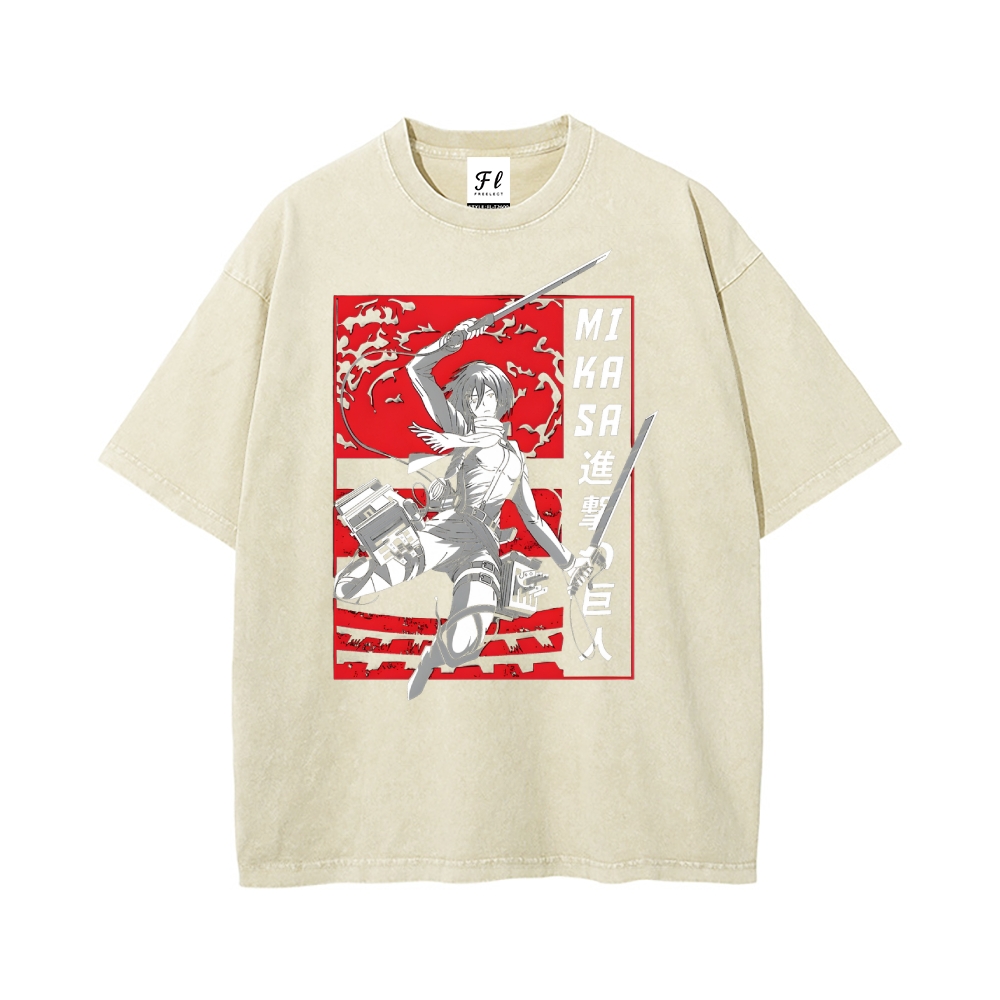 Vintage Oversized T-Shirt Attack On Titan