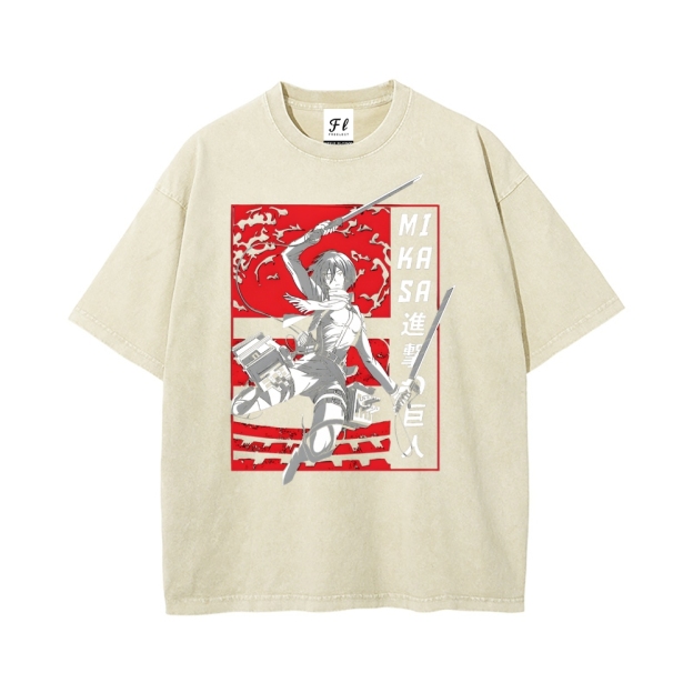 Vintage Oversized T-Shirt Attack On Titan