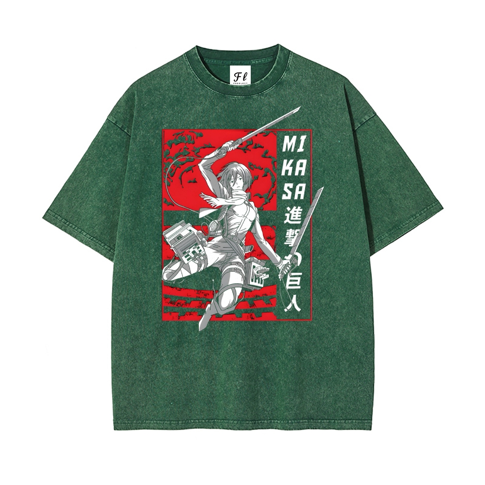Vintage Oversized T-Shirt Attack On Titan