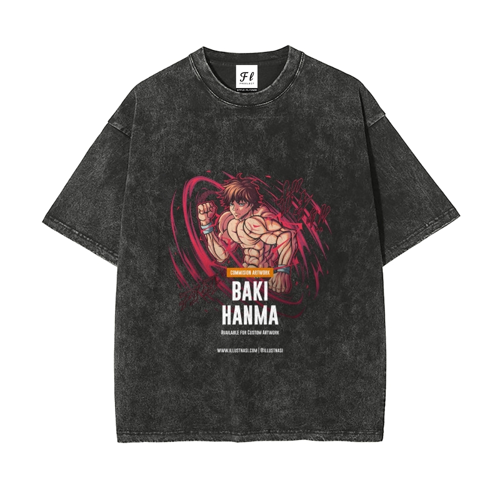 Vintage Oversized T-Shirt Baki