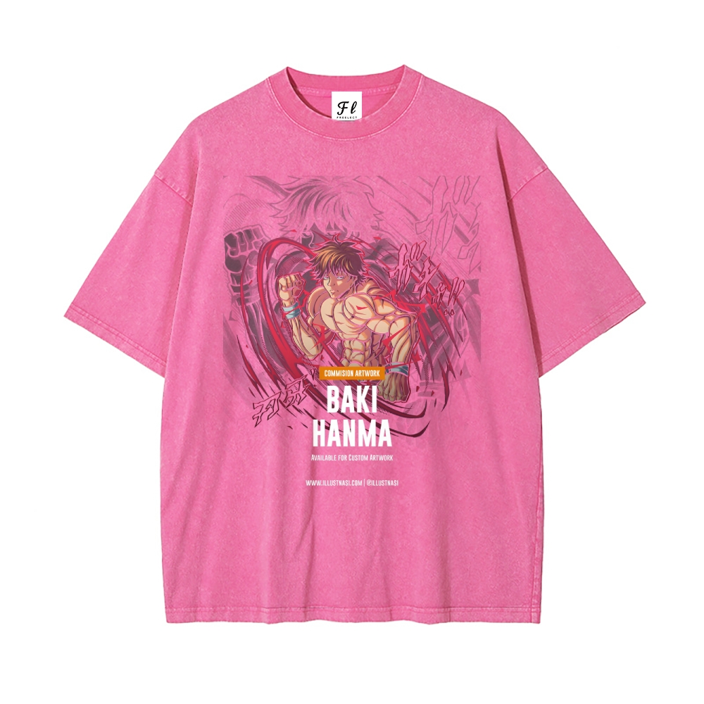 Vintage Oversized T-Shirt Baki