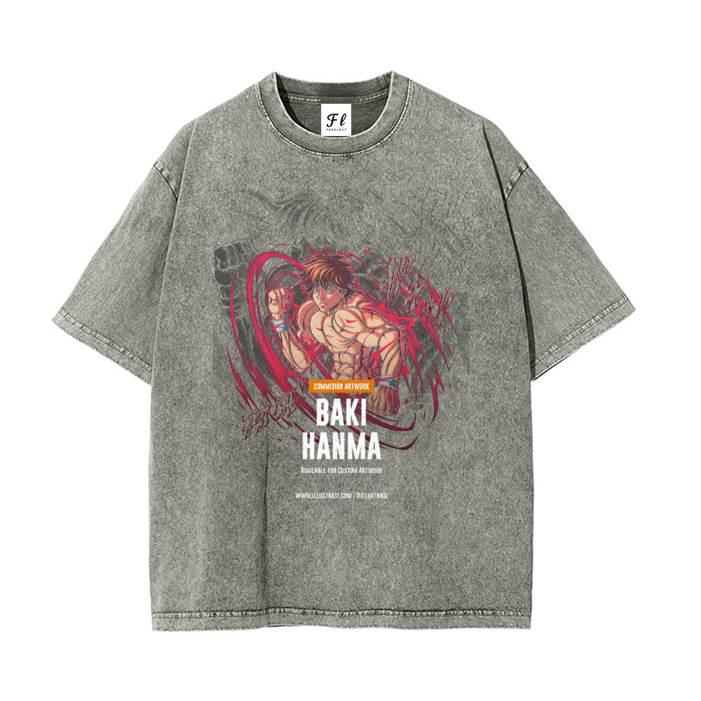 Vintage Oversized T-Shirt Baki