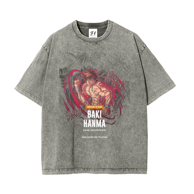 Vintage Oversized T-Shirt Baki