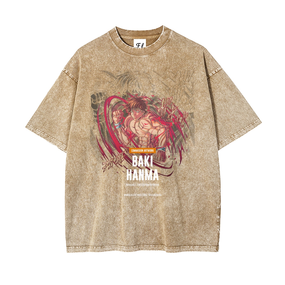 Vintage Oversized T-Shirt Baki