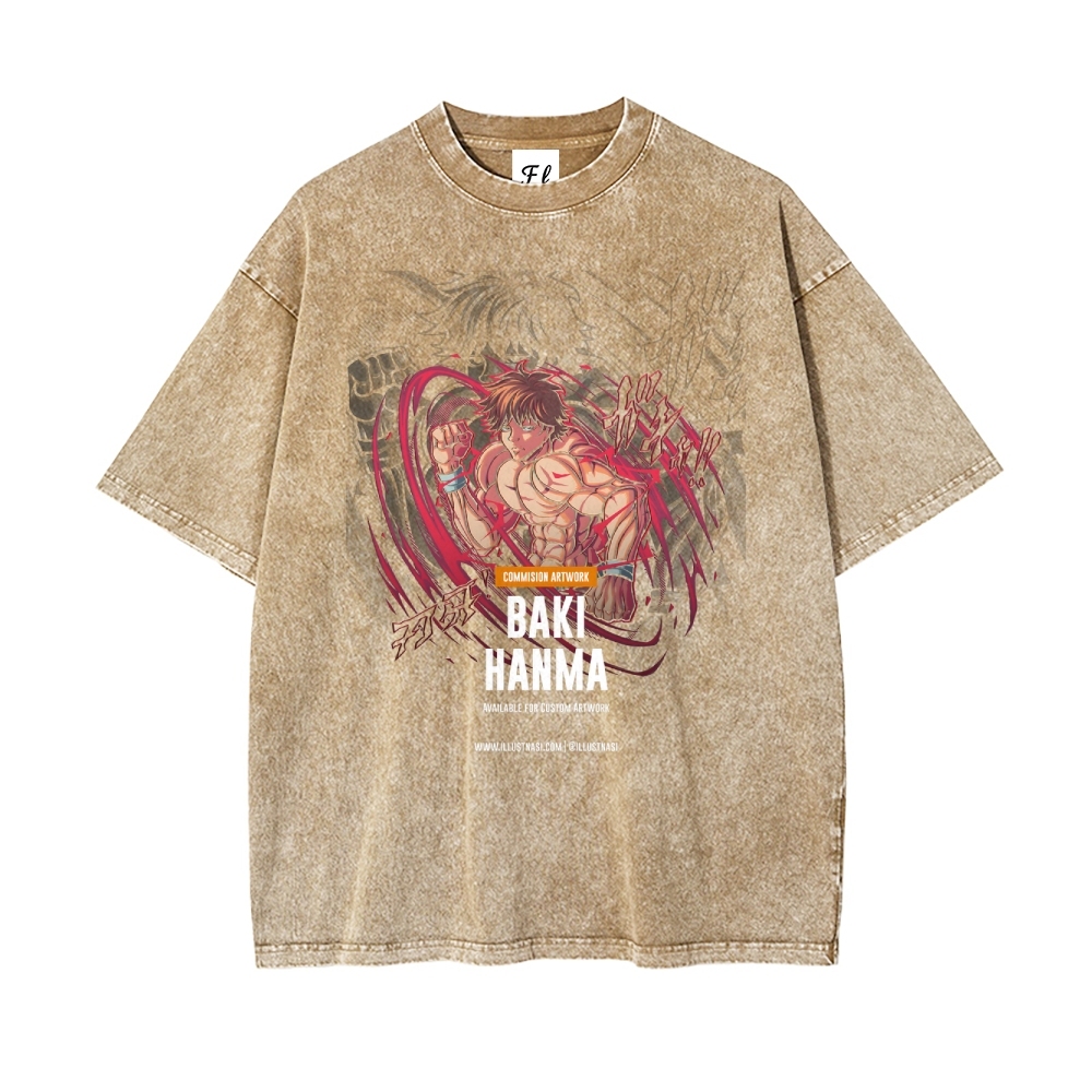 Vintage Oversized T-Shirt Baki