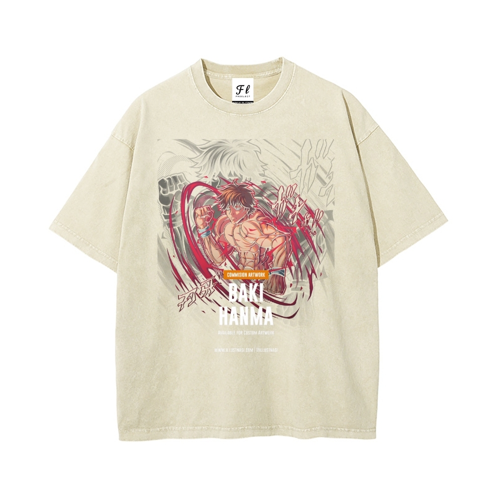 Vintage Oversized T-Shirt Baki
