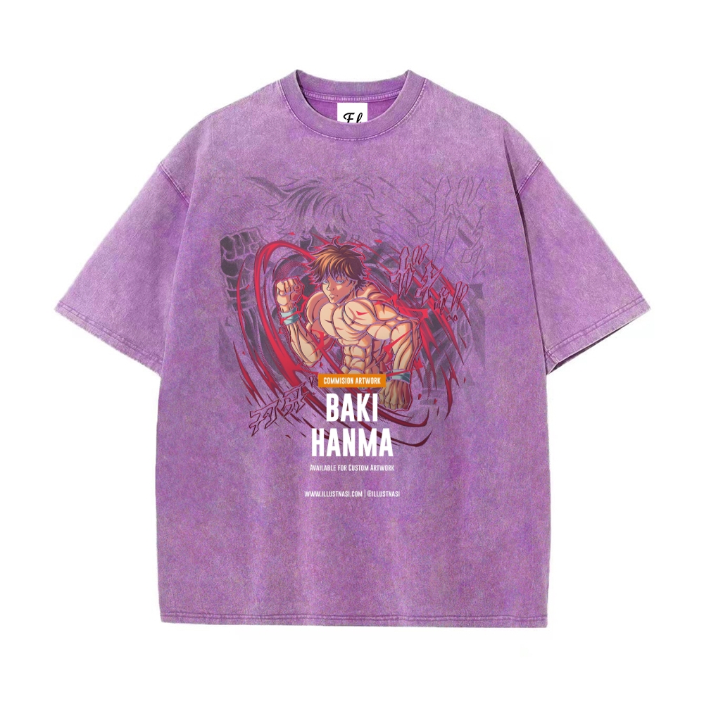 Vintage Oversized T-Shirt Baki