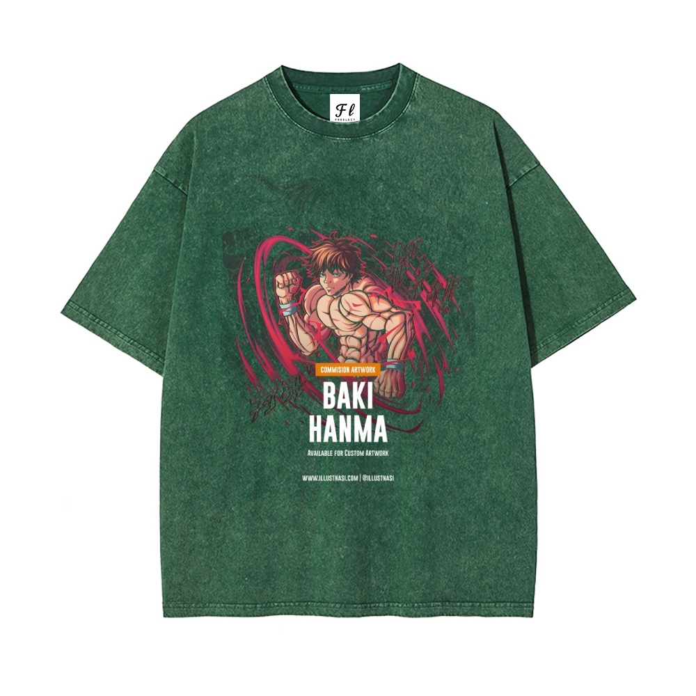 Vintage Oversized T-Shirt Baki