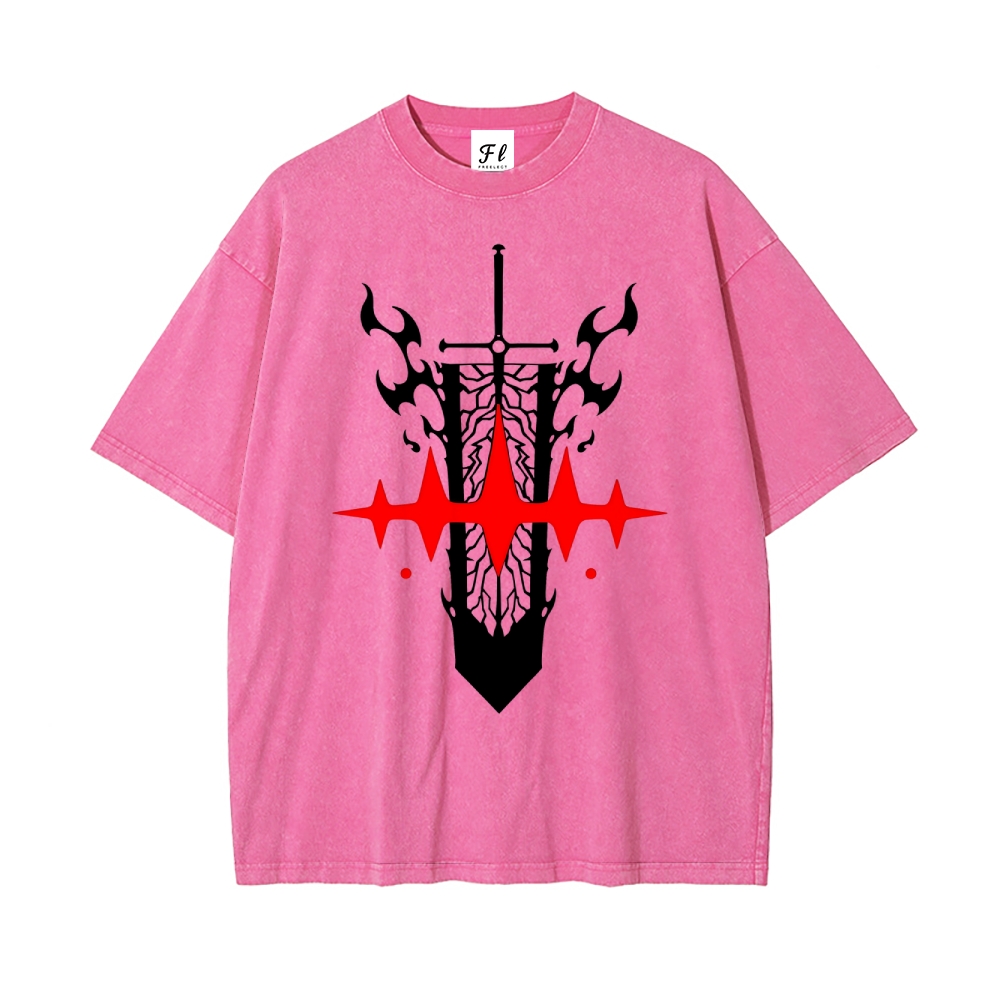 Vintage Oversized T-Shirt Bleach