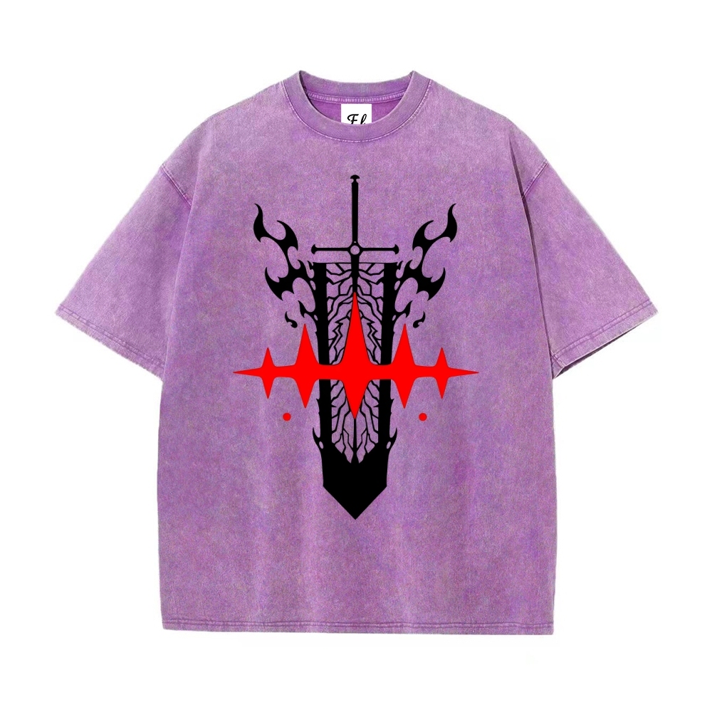 Vintage Oversized T-Shirt Bleach