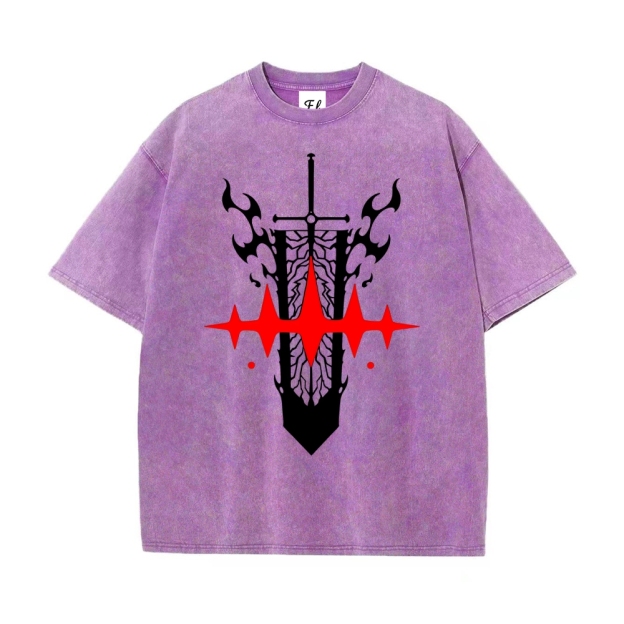 Vintage Oversized T-Shirt Bleach