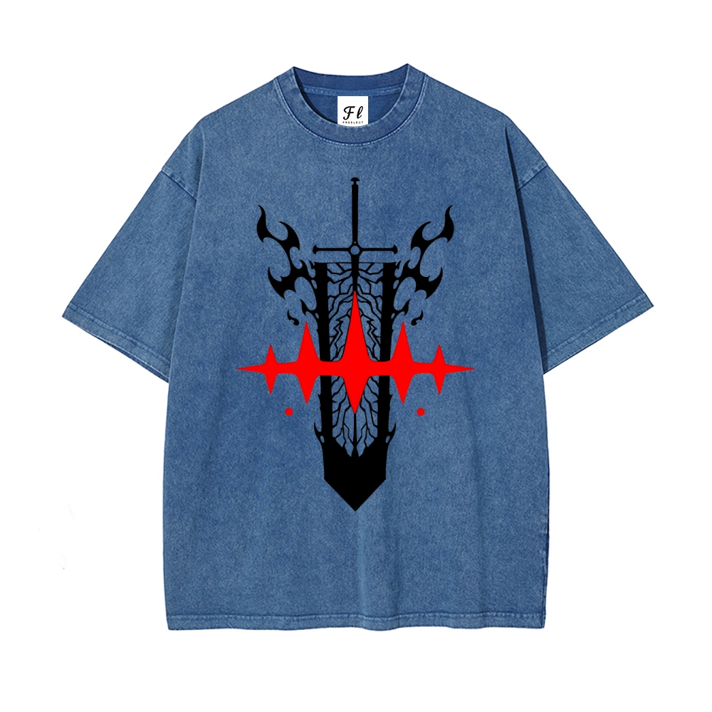 Vintage Oversized T-Shirt Bleach