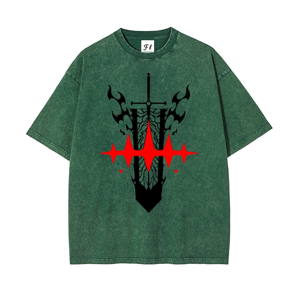 Vintage Oversized T-Shirt Bleach