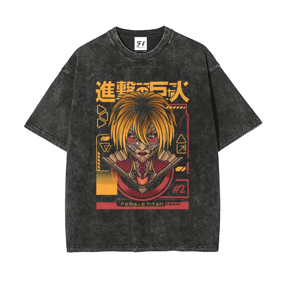 Vintage Oversized T-Shirt Attack On Titan