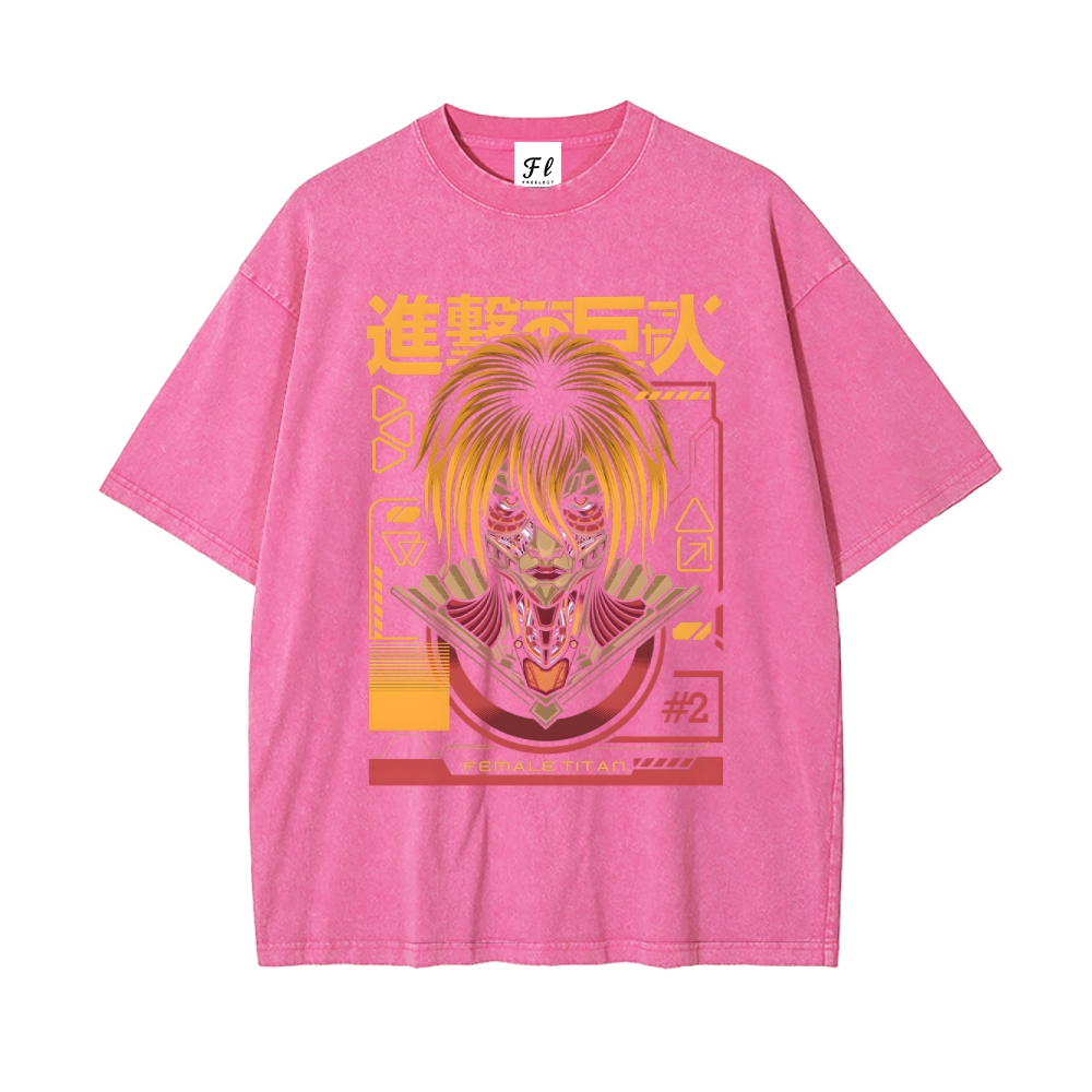 Vintage Oversized T-Shirt Attack On Titan