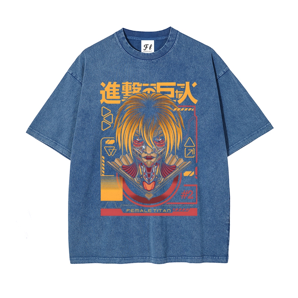 Vintage Oversized T-Shirt Attack On Titan
