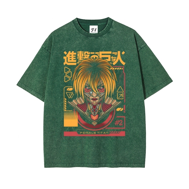 Vintage Oversized T-Shirt Attack On Titan