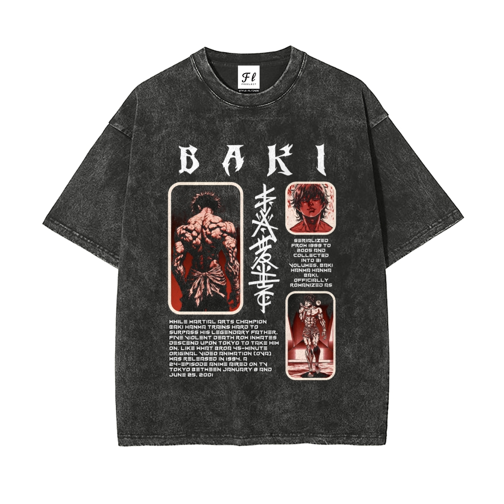 Vintage Oversized T-Shirt Baki