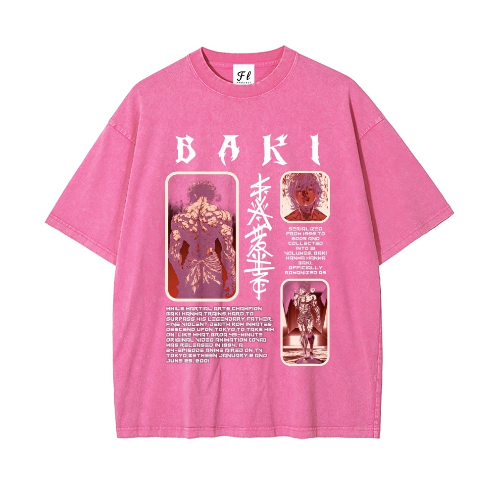 Vintage Oversized T-Shirt Baki