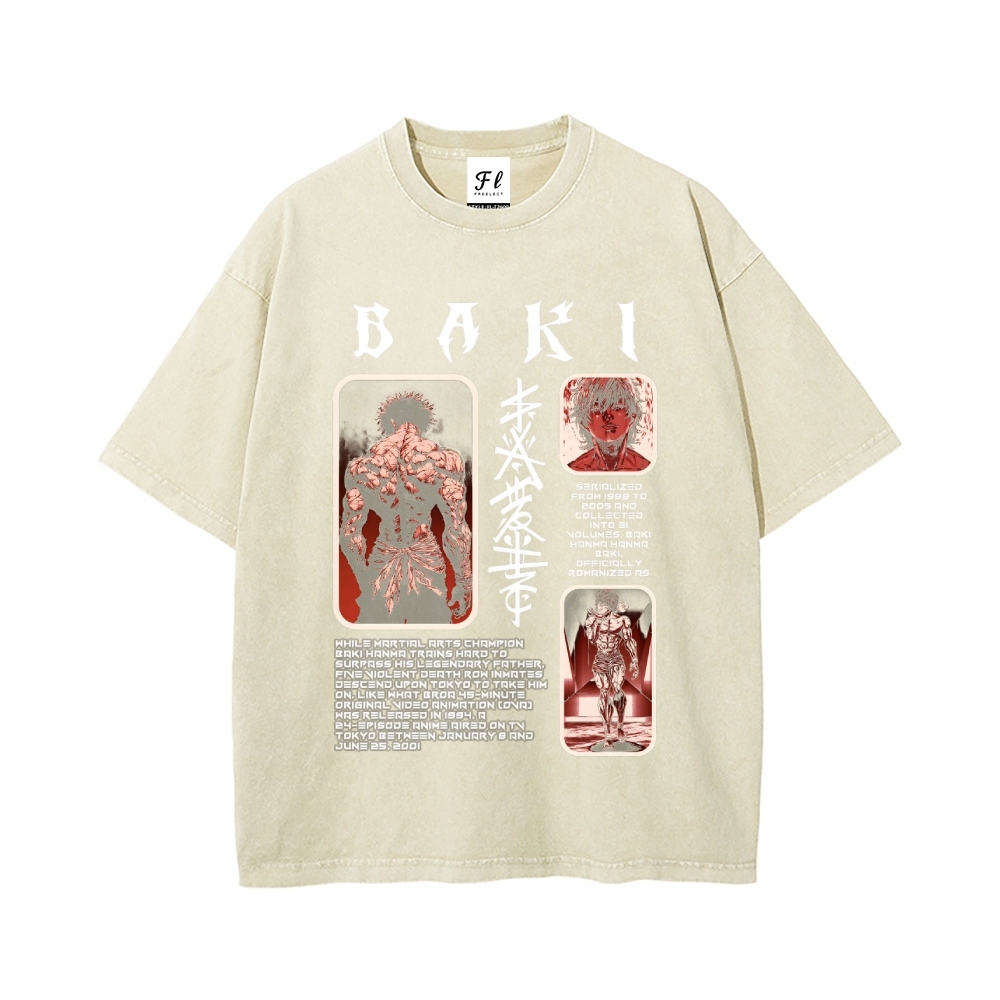 Vintage Oversized T-Shirt Baki