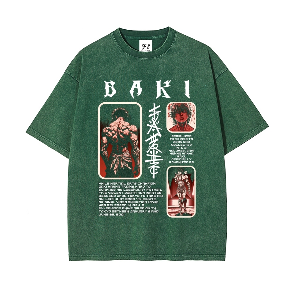 Vintage Oversized T-Shirt Baki