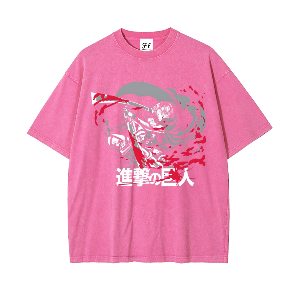 Vintage Oversized T-Shirt Attack on Titan