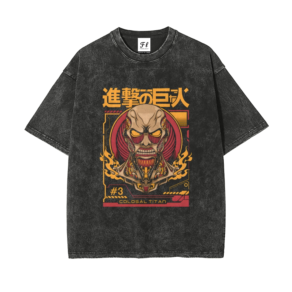 Vintage Oversized T-Shirt Attack on Titan